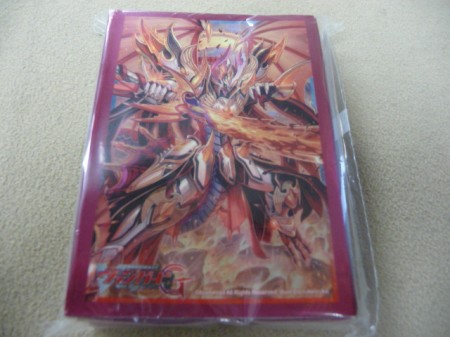 カードファイト!!ヴァンガード 「ドラゴニック・オーバーロード “The X”」　スリーブ